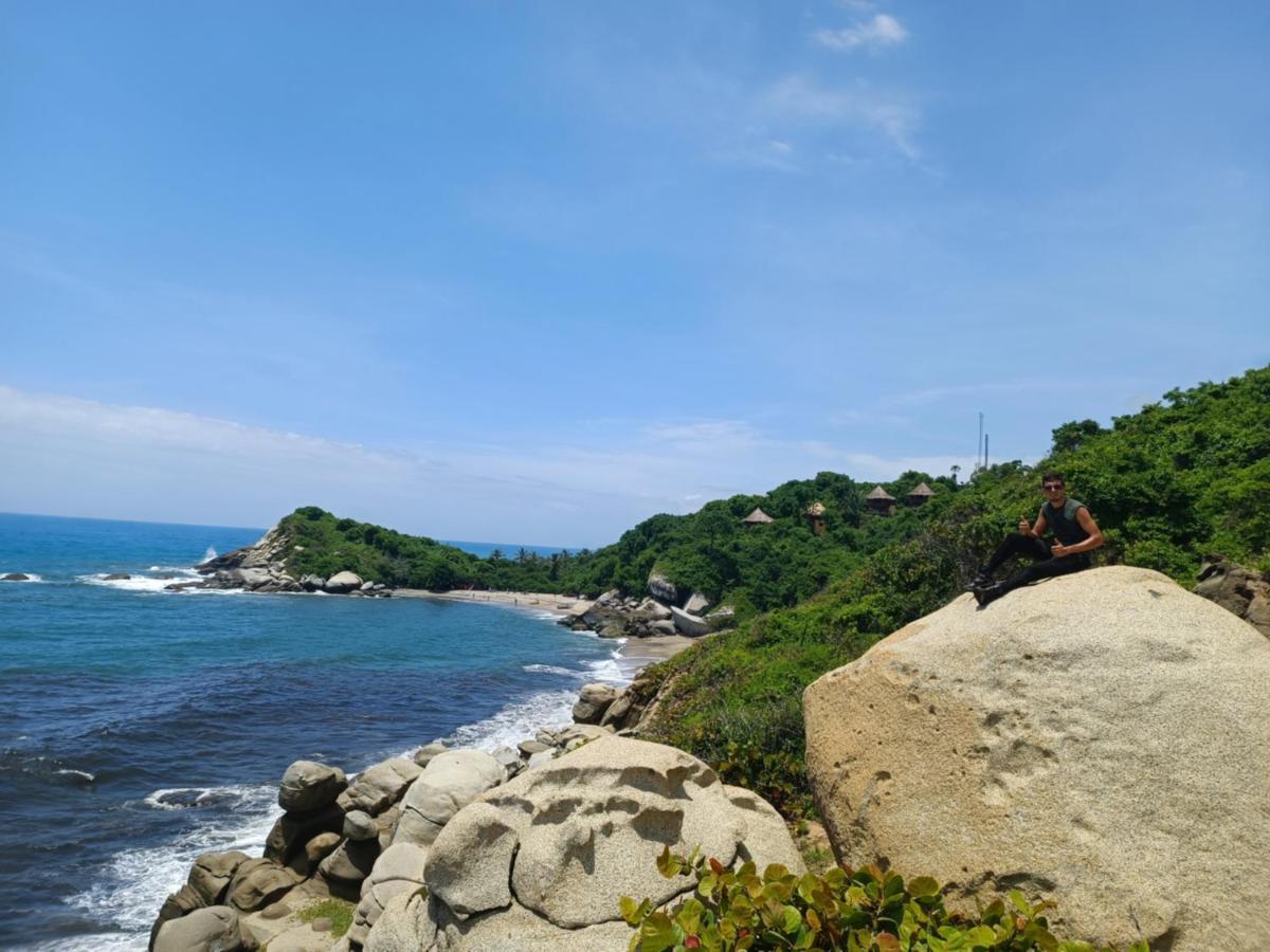 Hostal Zirumake Dentro Del Parque Tayrona El Zaino Exterior photo
